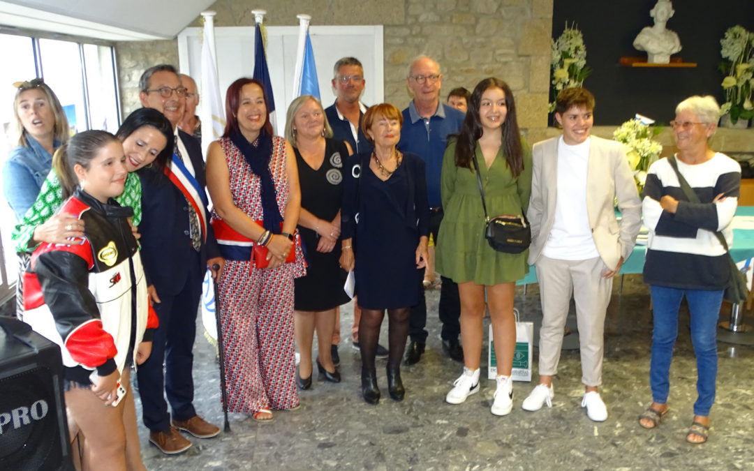 2022 – Venue de Sandra Insua, Maire de Camariñas, à La Turballe