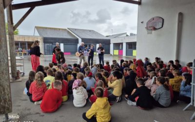 2026/06/09 : Animation auprès des enfants de l&rsquo;école « JULES VERNE ».